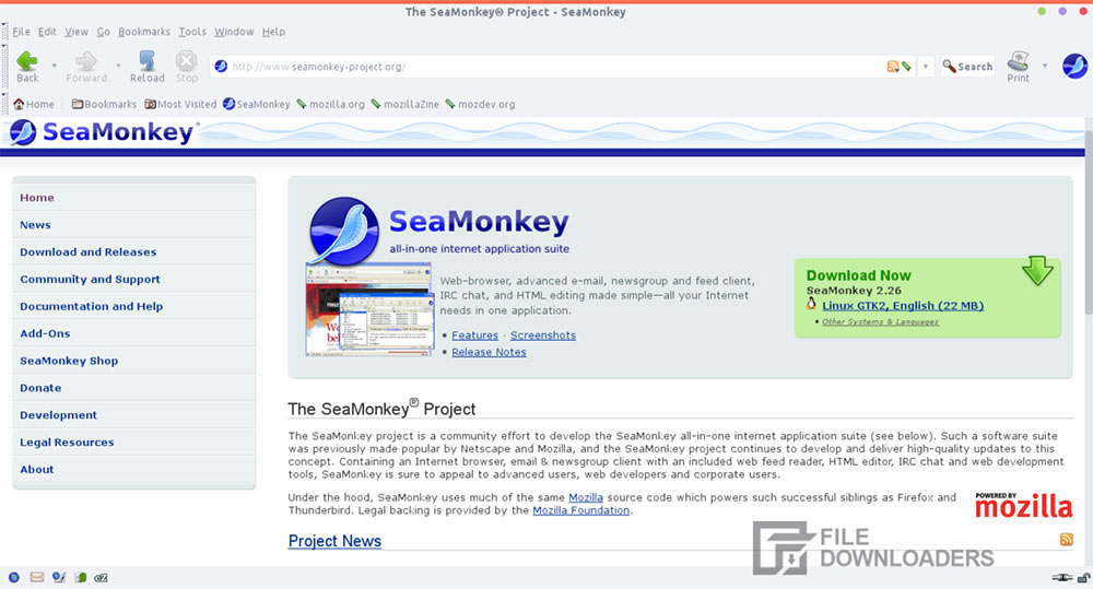 SeaMonkey for Windows