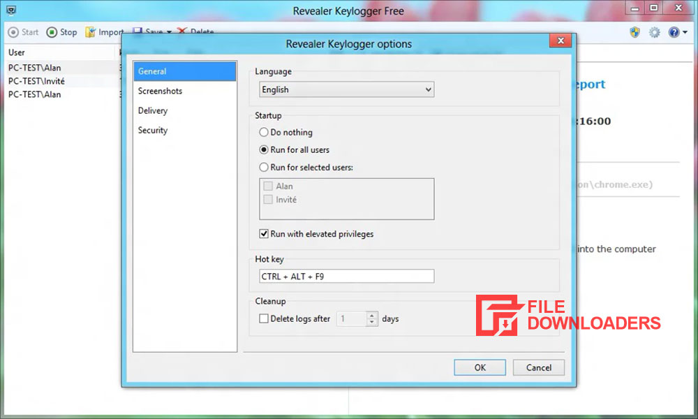 Revealer Keylogger for Windows