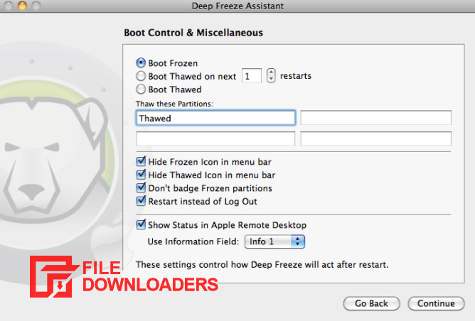 Deep Freeze for Mac OS